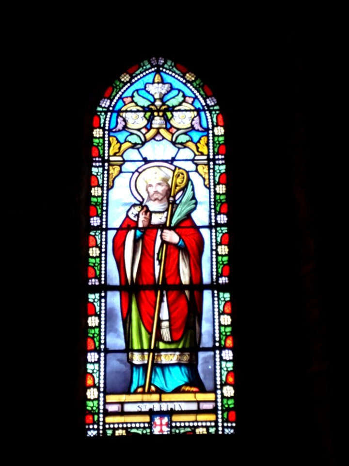 Saint-Félix-de-Lodez (Hérault, Fr) vitrail Saint Félix