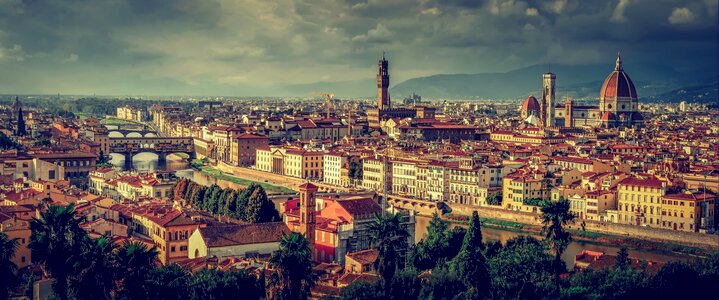 Panorama firenze architecture photo