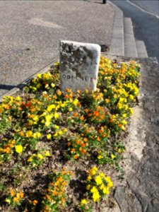 Saint-Didier-de-Formans - Borne du Franc-Lyonnais - Côté Dombes
