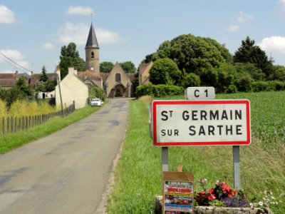 Saint-Germain-sur-Sarthe, entrée