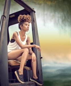 Natural fashion hair