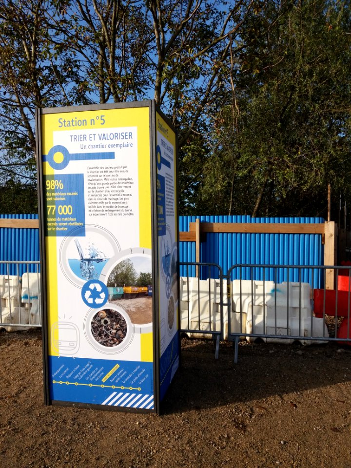 Saint-Genis-Laval - Prolongement du métro B - Journées portes ouvertes 25-26-27 octobre 2019, station n°5