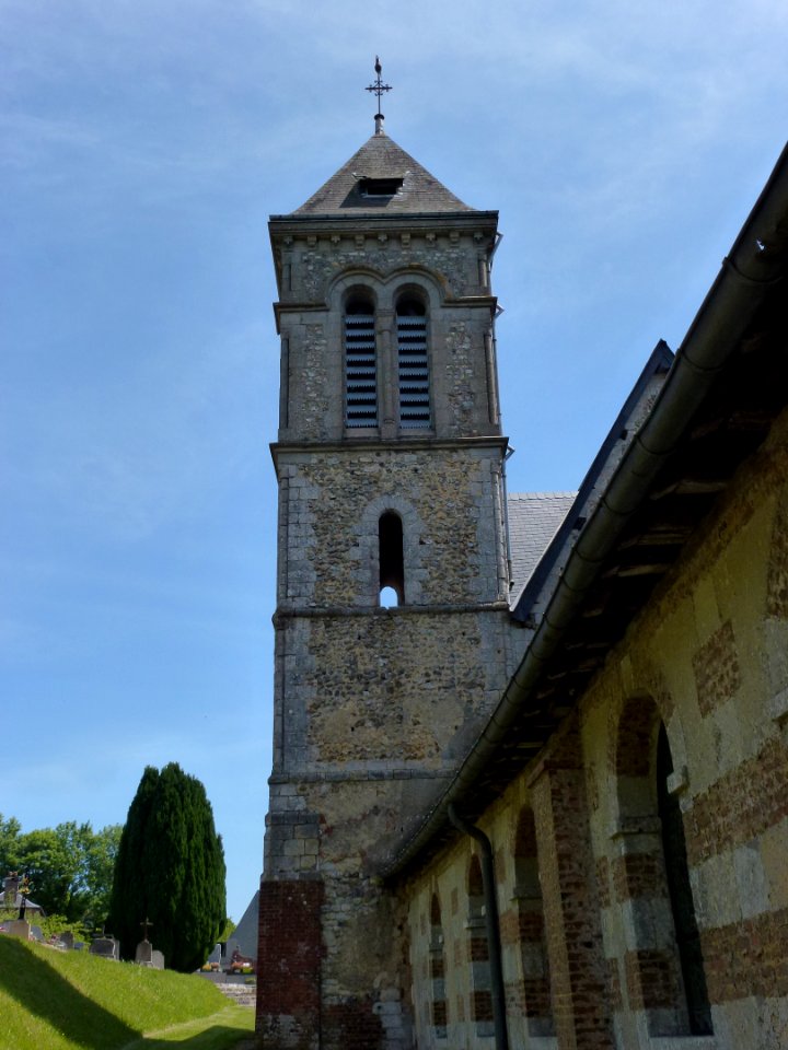 Saint-Georges-du-Vièvre (Eure, Fr) église Saint-Georges (1)