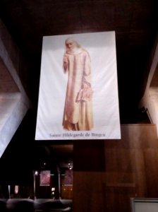 Sainte Hildegarde de Bingen - Basilique Saint-Pie X de Lourdes