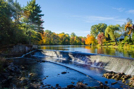 Landscape stream river photo