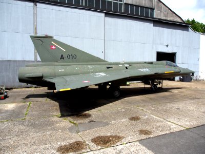 Saab Draken A-010in Aalborg Forsvars- og Garnisonsmuseum, pic-002