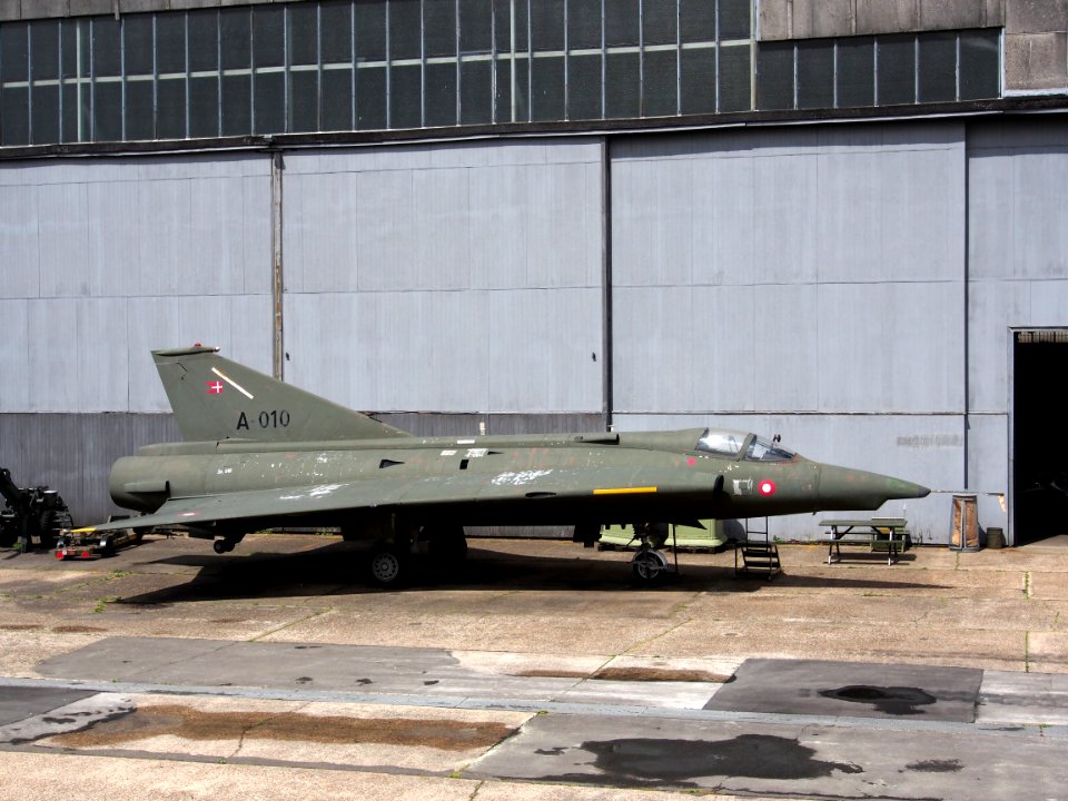 Saab Draken A-010in Aalborg Forsvars- og Garnisonsmuseum, pic-005