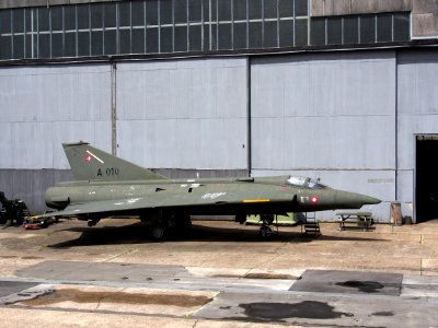 Saab Draken A-010in Aalborg Forsvars- og Garnisonsmuseum, pic-005