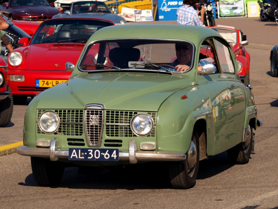 Saab 96 V4 dutch licence registration AL-30-64