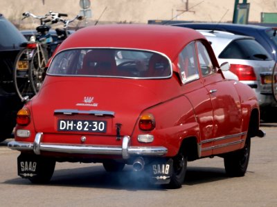 Saab 96 Monte Carlo 850T (1965) , Dutch licence registration DH-82-30