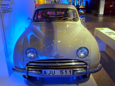 Saab 92 at the Teknikens och Sjöfartens hus, Science and Maritime House pic2