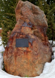 Saattopora Memorial Stone Kittilä 20160411 photo