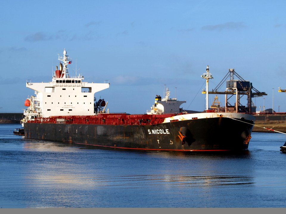 S. Nicole IMO 9374181 at IJmuiden, The Netherlands pic1