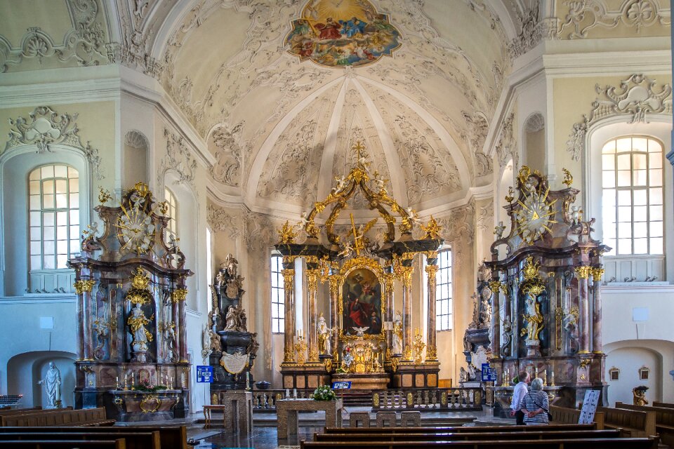Baroque balthasar neumann altar