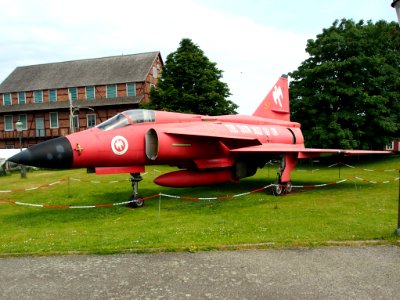 Saab Viggen No57 The Show Must Go On at the Teknikens och Sjöfartens hus, Science and Maritime House pic4