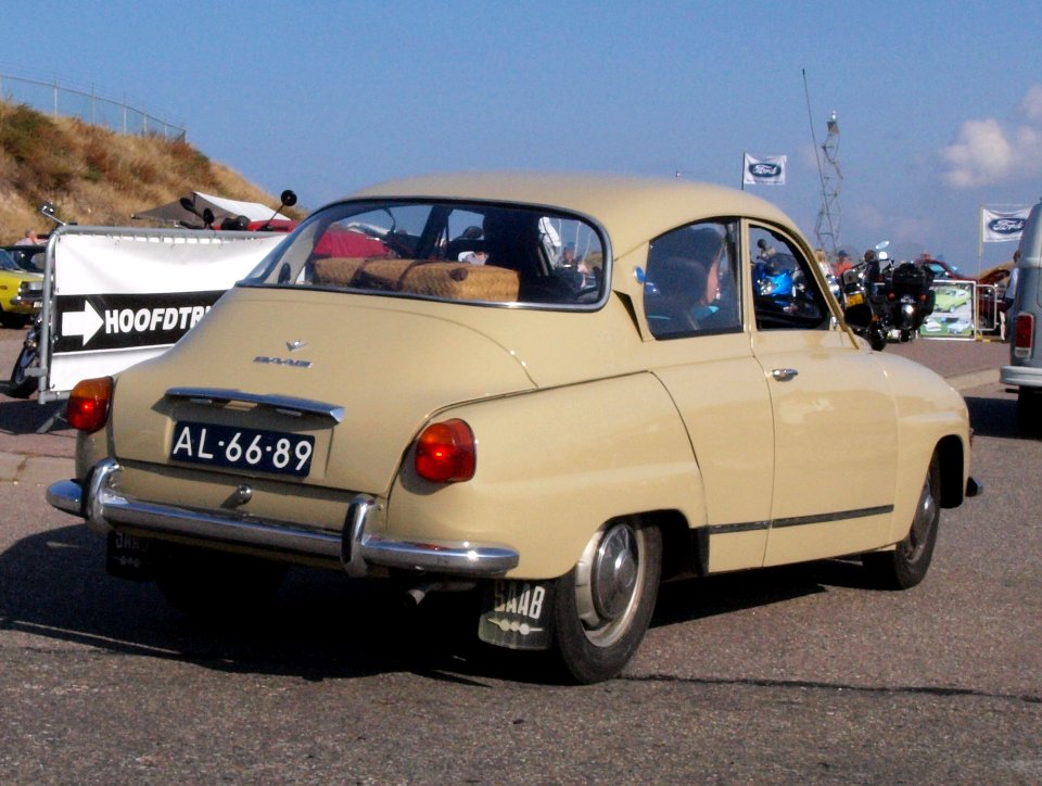 Saab 96V4 dutch licence registration AL-66-89 pic2