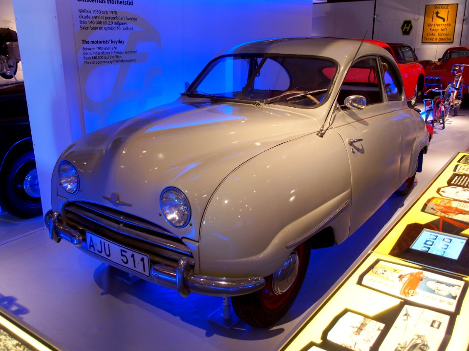Saab 92 at the Teknikens och Sjöfartens hus, Science and Maritime House pic1