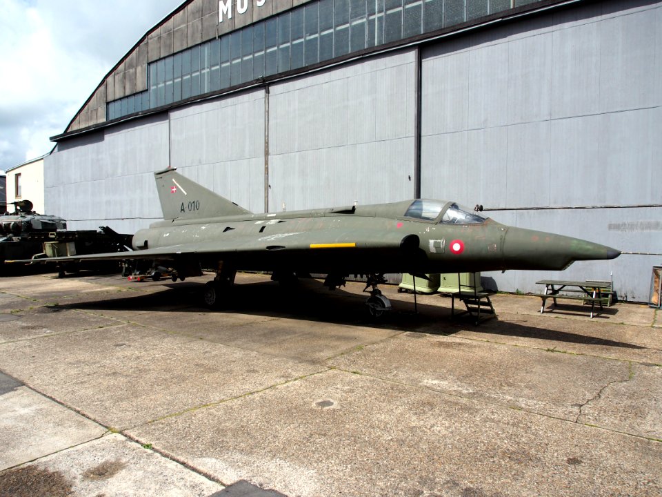 Saab Draken A-010in Aalborg Forsvars- og Garnisonsmuseum, pic-004