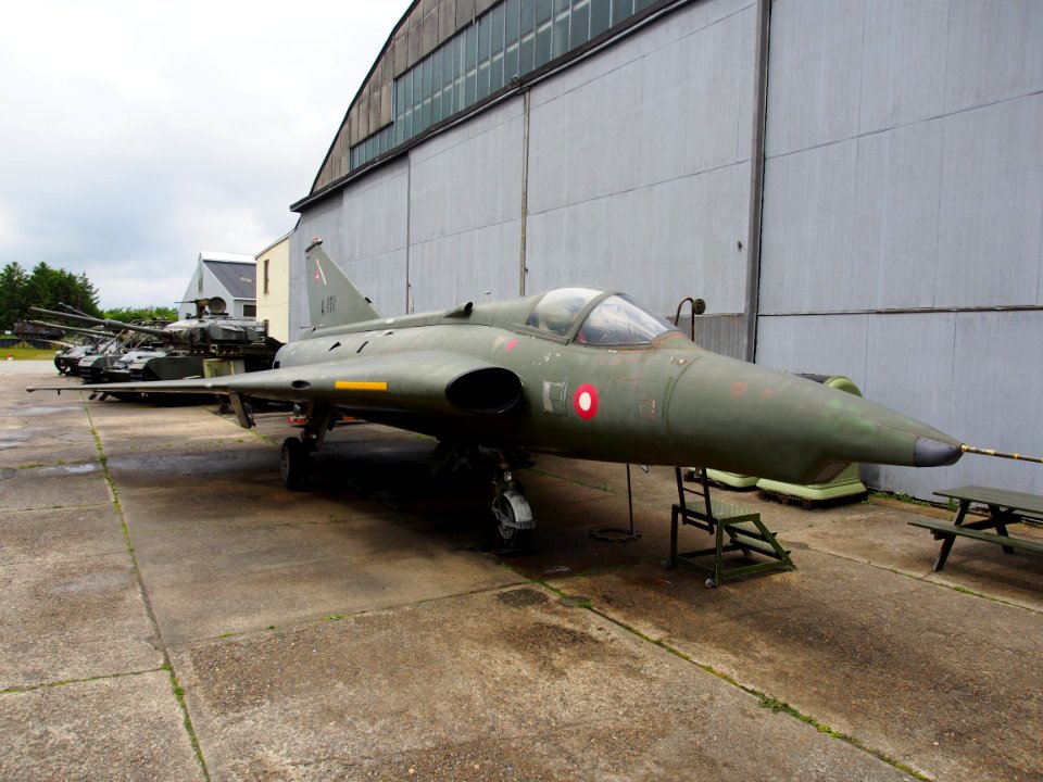 Saab Draken A-010in Aalborg Forsvars- og Garnisonsmuseum, pic-006