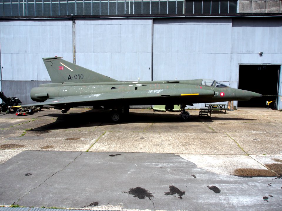 Saab Draken A-010in Aalborg Forsvars- og Garnisonsmuseum, pic-003