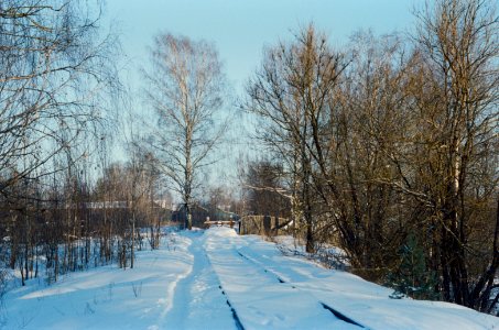 RZD Vesyegonsk 2020-12 at kodak vision 3