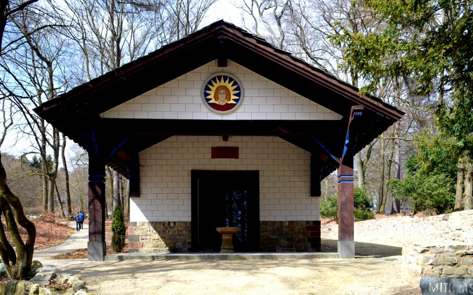 Saalburg, Mithräum, Front