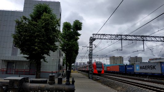 RZD ES2G-090 2019-06 Likhobory station