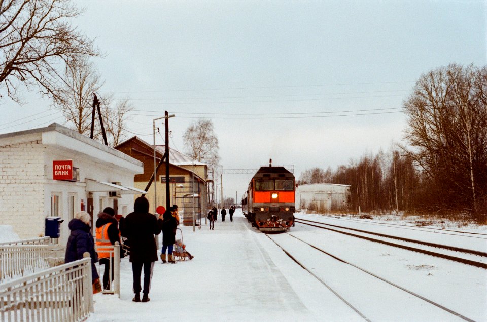 RZD Bezetsk 2020-12 local train Bologoe-Sonkovo