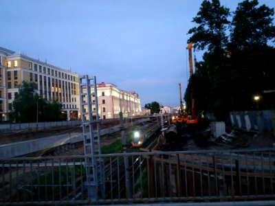RZD D2 line rebuilding Kalanchevskaya 2020-06 2