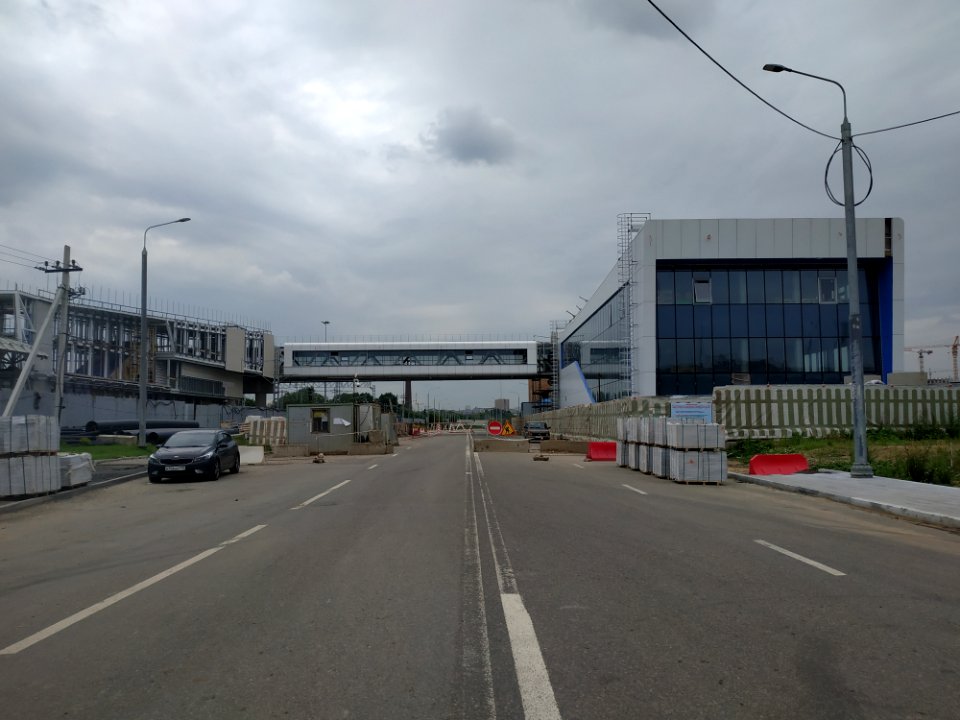 RZD ZIL 2020-07 construction west entrance
