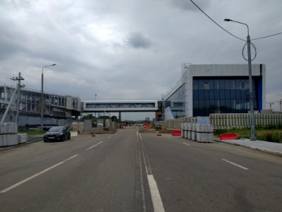RZD ZIL 2020-07 construction west entrance