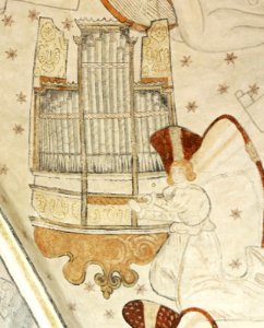 Rynkeby Kirche Südzwickel Orgel H1a