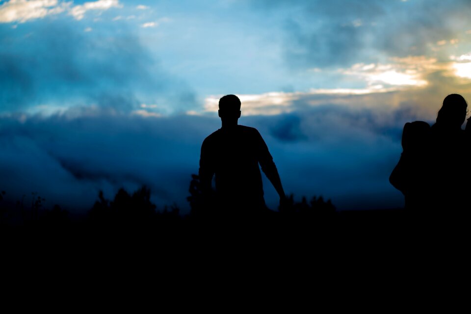 Mist outdoors people
