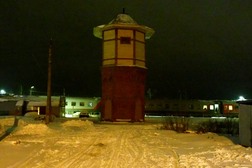 RZD Sonkovo 2020-12 water tower