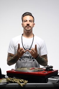 Hip hop culture young man