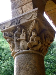 Sabadell - Capiteles de la Iglesia de Sant Salvador 15
