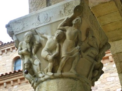 Sabadell - Capiteles de la Iglesia de Sant Salvador 09