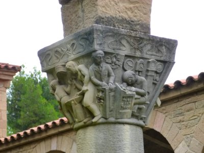 Sabadell - Capiteles de la Iglesia de Sant Salvador 07