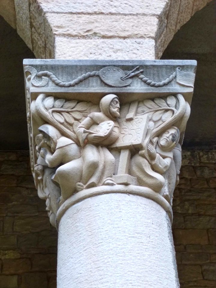 Sabadell - Capiteles de la Iglesia de Sant Salvador 21