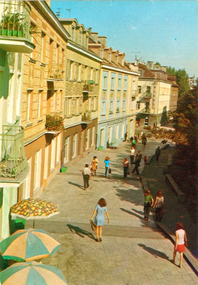 Rynek Kościuszki in Białystok 1979