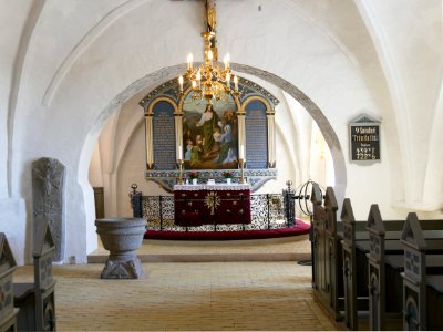 Rynkeby Kirche Chor h1a photo