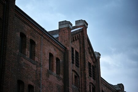 Brick red brick warehouse yokohama