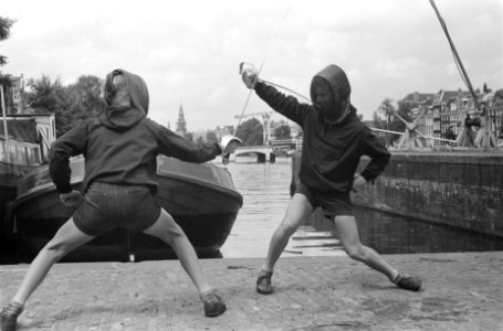 Sabelduel op Amstel (kinderen), Bestanddeelnr 912-7768