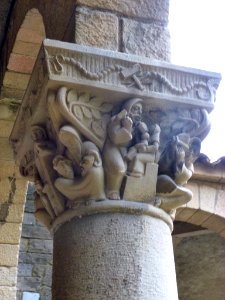 Sabadell - Capiteles de la Iglesia de Sant Salvador 17
