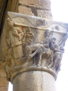 Sabadell - Capiteles de la Iglesia de Sant Salvador 11