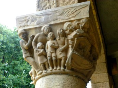 Sabadell - Capiteles de la Iglesia de Sant Salvador 16