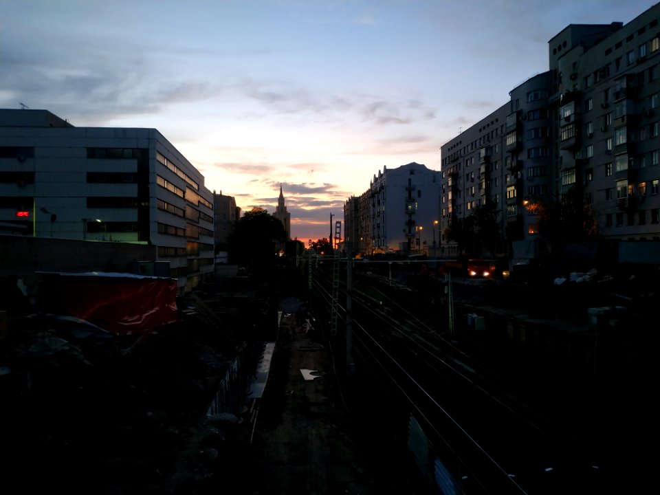 RZD D2 line rebuilding Kalanchevskaya 2020-06
