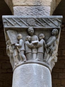 Sabadell - Capiteles de la Iglesia de Sant Salvador 03