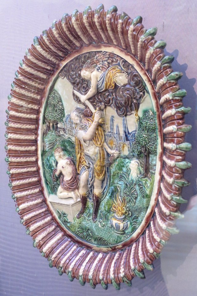 Sacrifice of Isaac after Bernard Palissy, California Palace of the Legion of Honor