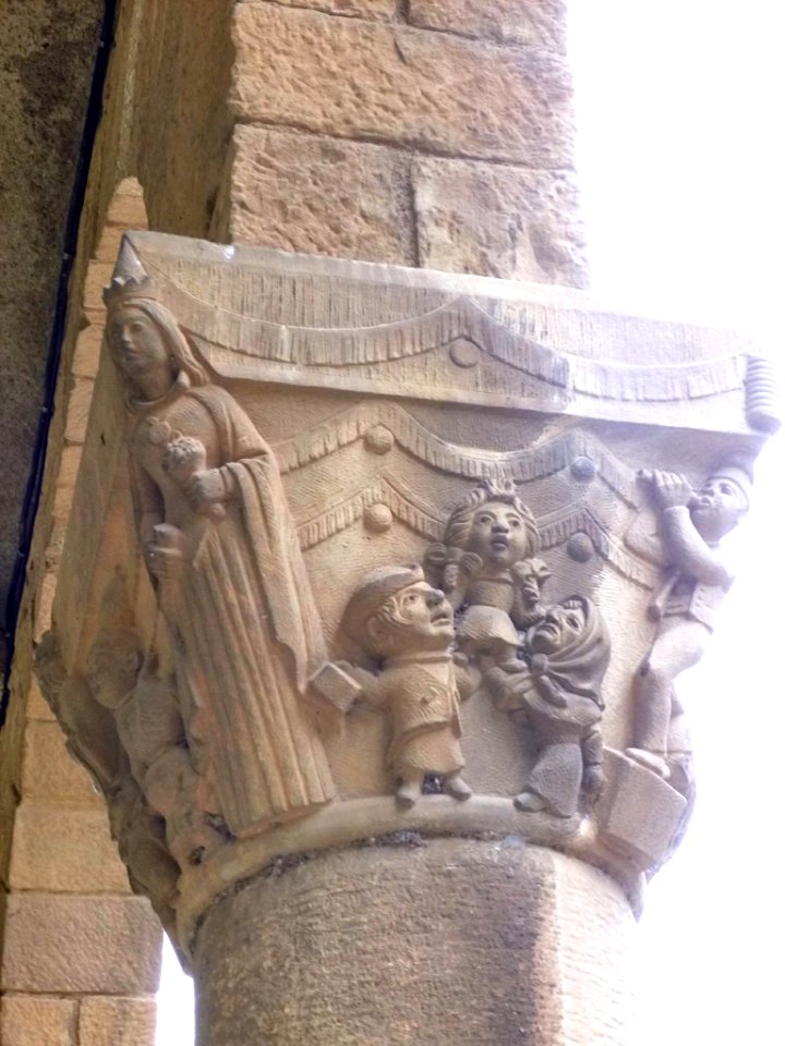 Sabadell - Capiteles de la Iglesia de Sant Salvador 12